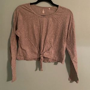 Tie front top